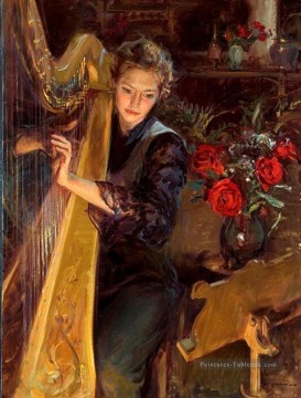  impressionist tableau - Belle femme DFG 23 Impressionist